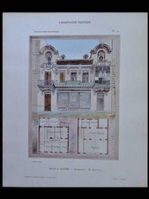 ANTIBES, BAZAAR A LA MENAGERE - 1906 - LARGE COLOR BOARD - LOUIS COPELLO