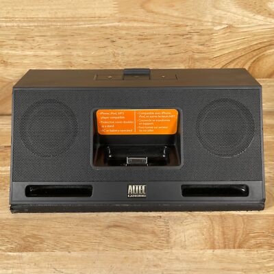 Altec Lansing iMT325 InMotion Compact Speaker Dock Black For Apple