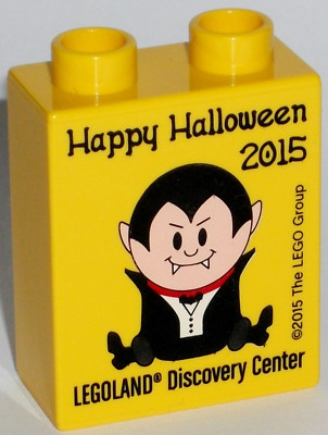LEGO LEGOLAND Sammelstein Sonderstein HAPPY HALLOWEEN 2015 Discovery Center