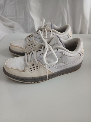 Nike Air Jordan One Flight Low White Cement Mens Size (350610