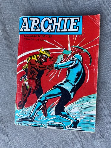 ARCHIE LE MERVEILLEUX ROBOT N°10 ED JEUNESSE ET VACANCES 1970 EN ÉTAT CORRECT - Photo 1/4