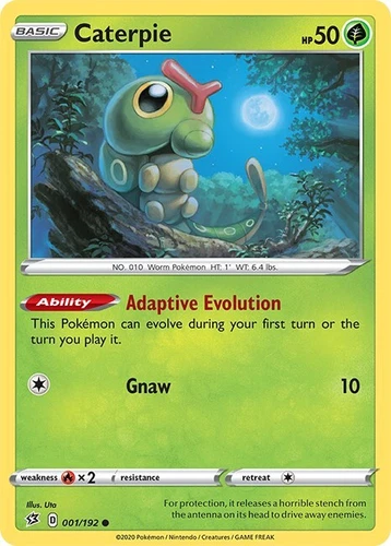 Caterpie 001/192 Swsh02: Rebel Clash