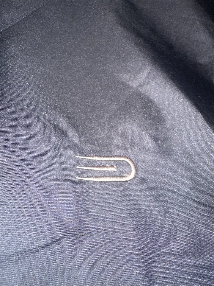 Dockers Golf Jacket Mens Large Black Stain Defender Windbreaker Pullover 044916K - Image 2 of 4