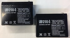 UPG 12V 10AH SLA Replacement Battery for CyberPower CPS1500AVR - 2 Pack