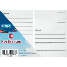 10 Postkarten Postcard Post Karten blanko unf...