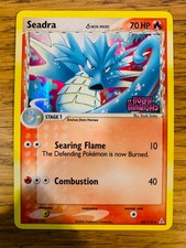 NM! Seadra (52/110) EX Holon Phantoms Stamped Reverse Holo Delta Pokemon Karte!