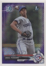 2017 Bowman Chrome Prospects Mega Box Purple Refractor /250 Angel Perdomo 0ms5