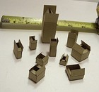 Multi-Scale Diorama Brown Boxes - Unmarked  - Various Types & Sizes — photo 1