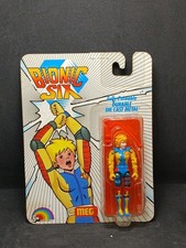 Bionic Six Meg Fully Poseable Die Cast Metal Action Figure 1986 Ljn