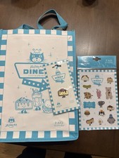 Jellycat Diner FAO Schwarz Stickers, Pin tote - Crember Cheesecake NY