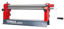 Rouleuse de tôles manuelle d'établi à 3 rouleaux largeur du RME610