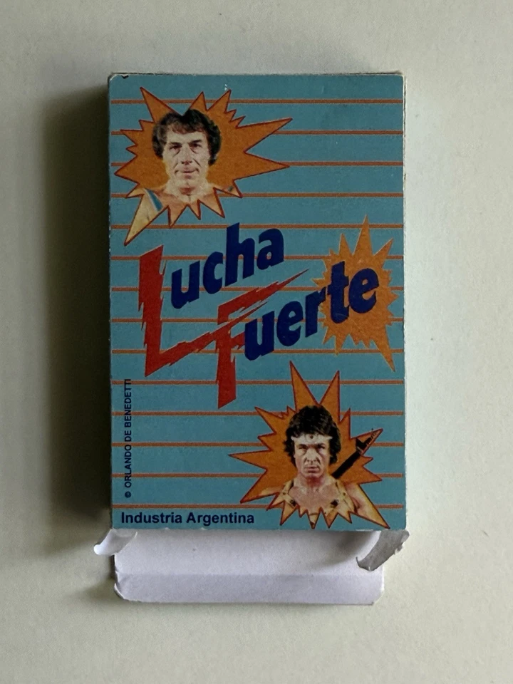 Juego completo de cartas de lucha libre Lucha Fuerta Argentina WWF WWE WCW AEW Foto 3 de 4
