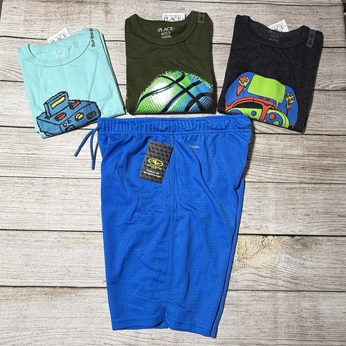 Boys Lot Of Clothes For Spring/Summer Size 16. NWT! 3 S/S Shirts, Shorts, Casual - Picture 1 of 20