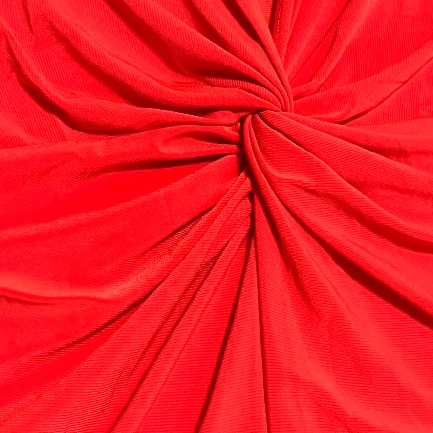 Tiana B Plus Size 3X Red Sleeveless Twist Front Maxi Dress Women’s Made in USA - Image 3 of 4