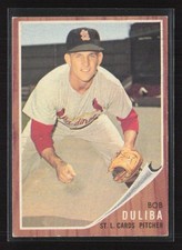 1962 Topps #149a Bob Duliba - VG/EX Set Break!