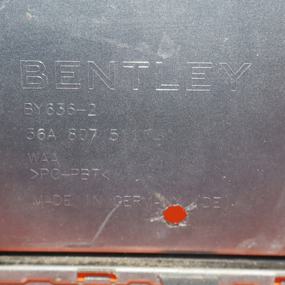 BENTLEY BENTAYGA REAR BUMPER 2021 2022 2023 2024 36A 807 511 OEM