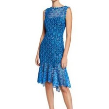 Elie Tahari Breanna Sleeveless Lace Dress Size 10