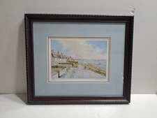 Colin Turner Framed & Signed Print Ocean-Side Theme