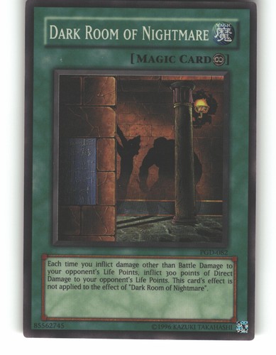 Dark Room of Nightmare PGD-082 Super Rare 1st Edition Pharaonic Guardian Yu-Gi-Oh!
