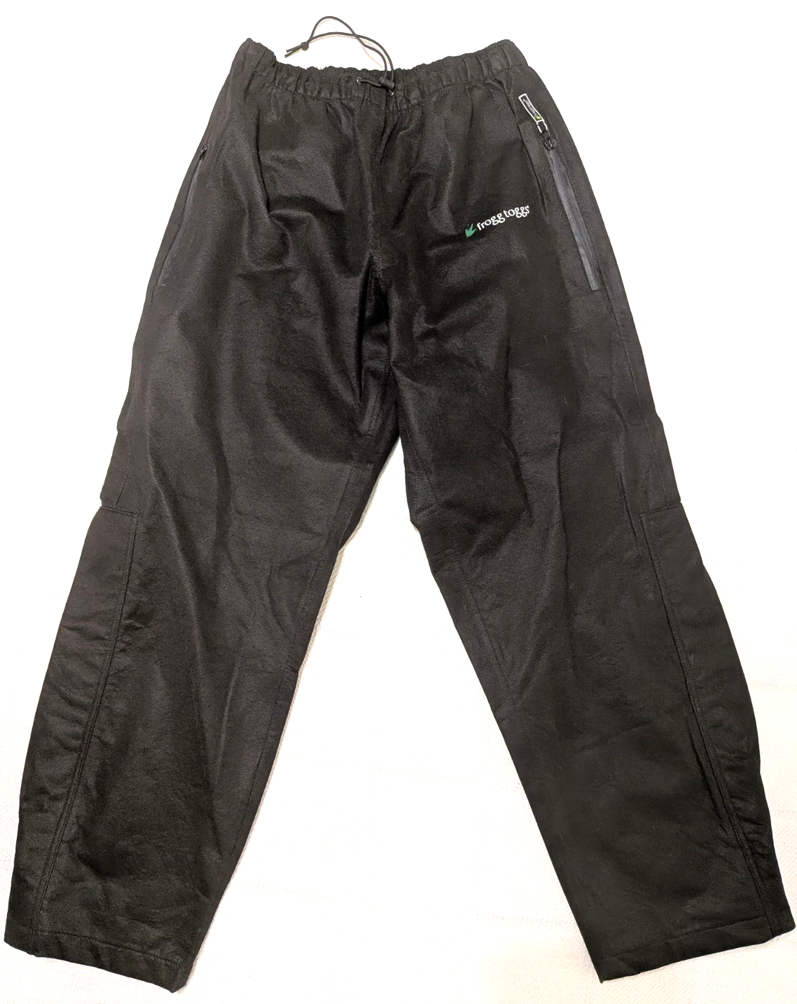 Frogg Toggs Men's Black Waterproof Rain Pants Medium