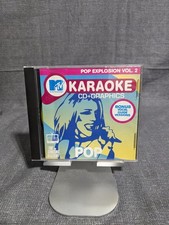 MTV Karaoke Pop Explosion Vol. 2 CD 2002 Bonus Vocal Guide Pop The Singing