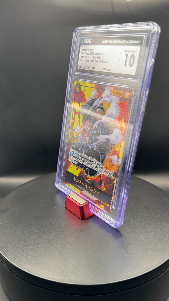 Monkey.D.Luffy OP10-118 Parallel Royal Blood One Piece CCG Secret