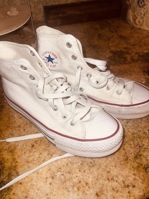 girls high top converse size 4