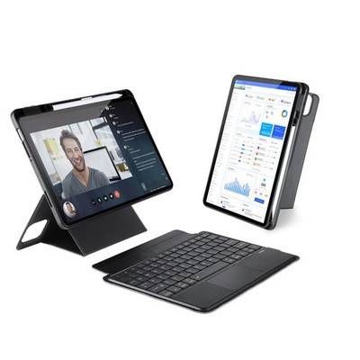 For Xiaomi Pad 7/8 Pro 2in1 Stand Leather Magnetic Removable Keyboard Split Case