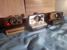 Polaroid Land Camera Vintage Pronto B, Sonar Onestep, Encore Lot Of 3 No Film