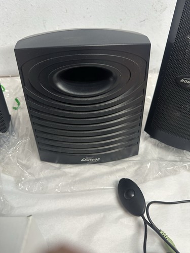 *RARE NEW* VINTAGE MONSOON MH-500 FLAT PANEL PC AUDIO SYSTEM - Afbeelding 6 van 17