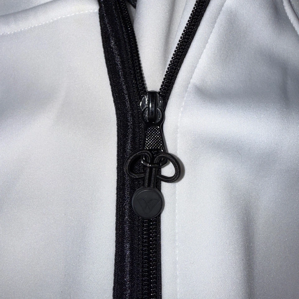 LIVI ACTIVE Women White Full Zip Hoodie Jacket Activewear Size 14/16 - Image 2 of 4