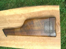 Early WWI Pre-WW1 Broomhandle C96 Mauser Pistol Wood Shoulder Stock Holster, 330