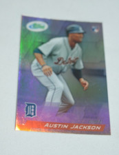2010 ETOPPS BASEBALL - ROOKIE AUSTIN JACKSON OF DETROIT TIGERS CARD # 4. rookie card picture