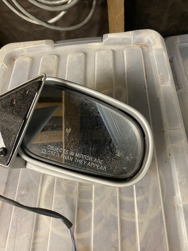 96 97 98 99 00 01 ACURA INTEGRA SIDE POWER MIRROR SET PAIR OEM silver - Picture 5 of 6