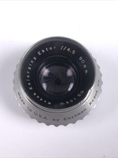 Kodak Television Projection Ektar 3-1/2" 90mm f4.5 lens and barrel