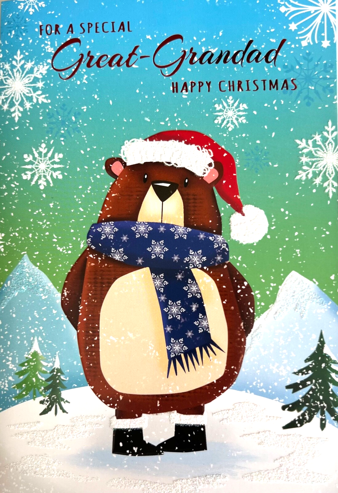 Christmas card special Great-Grandad Xmas XSE28378