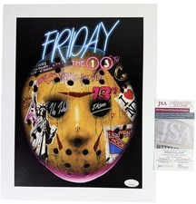 Kane Hodder signed 11x14 Poster Jason Voorhees Friday the 13th Part VIII Jason T