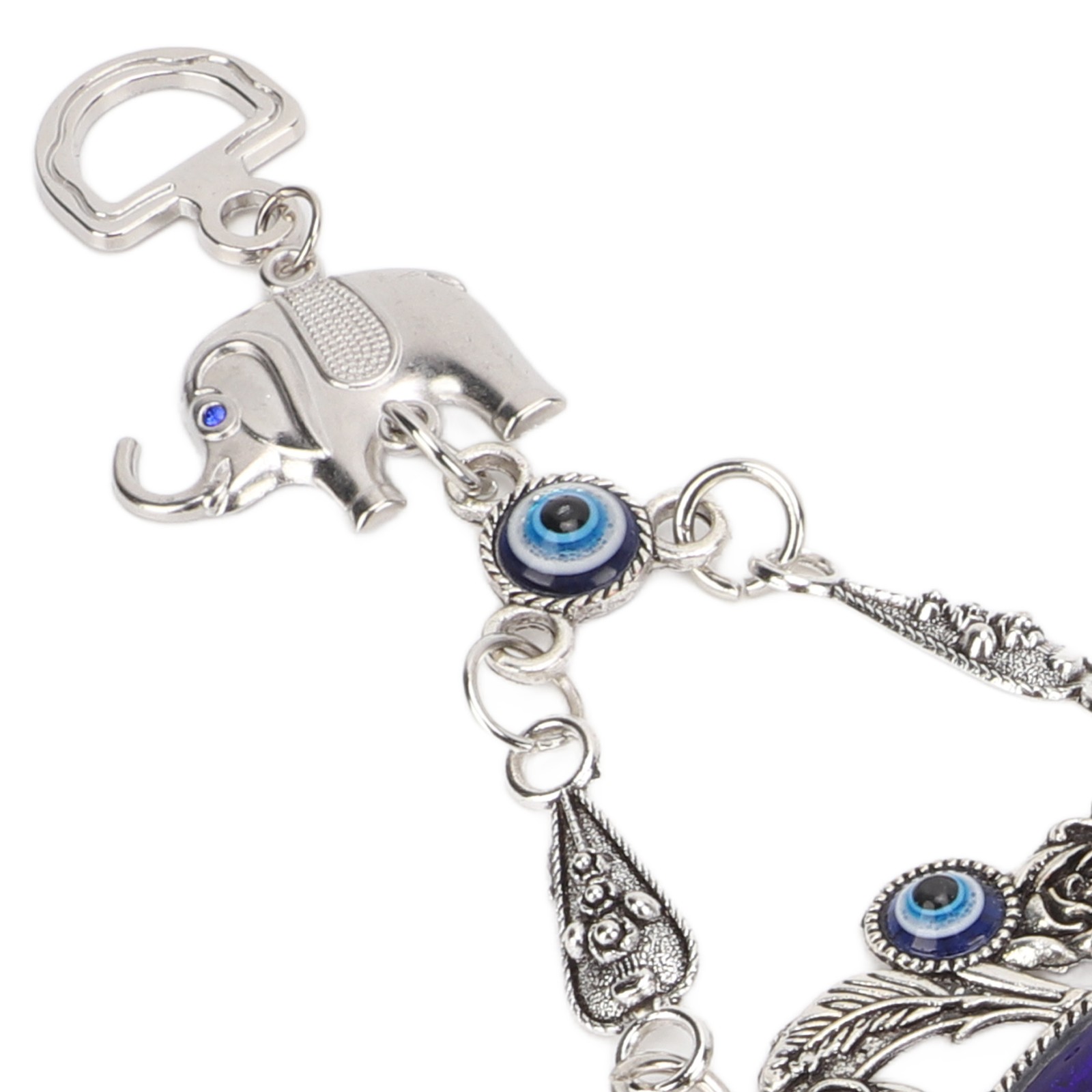 Turkish Glass Wall Hanging Ornament Unique Pendant Blue Eye Wall Hanging