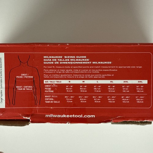 Milwaukee Heated Jacket Hoodie Kit w/ 2.0 Ah Battery & Charger Mens 2X 306B-212X - Picture 15 of 15
