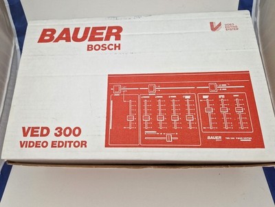 Bauer Bosch VED 300 Video Editor