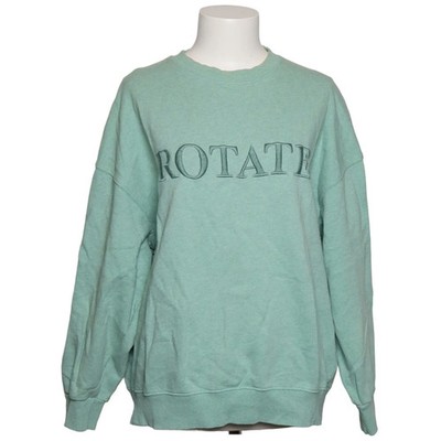 Rotate, Sweatshirt, Größe: XS, Sweat Logo Crewneck, Grün, Bio-Baumwolle #ZS7