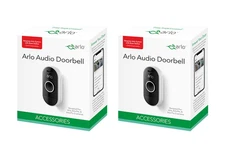 Arlo AAD1001-100NAS Smart Audio Doorbell new box / WORKS WITH ALEXA  2 pack