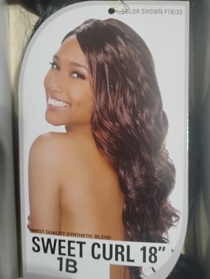Outre Vivid Tangle Free weave Sweet Curl 1B  18 Inches