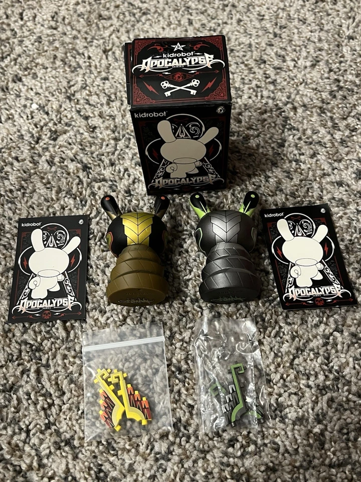 Kidrobot Dunny Apocalypse Series – Jesse Hernandez Set - Image 2 of 4