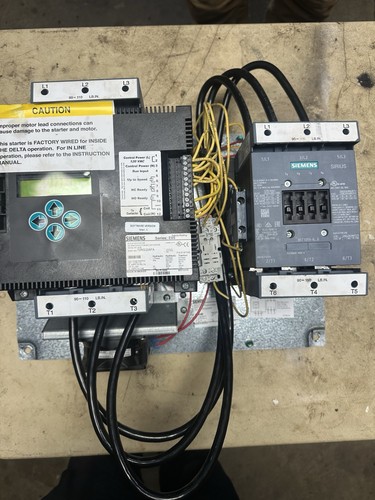 Siemens 72RG32AFP Hydraulic Elevator Ac Semiconductor Motor Starter
