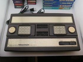 WORKING Mattel Intellivision Console Bundle Lot, 19 Games TESTED CONTROLLERS