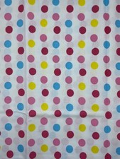 Multicolor Polka Dot Fabric Unbranded Cotton 42" 1 Yards