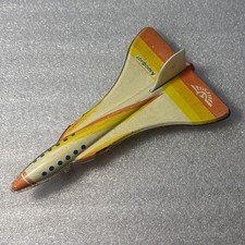 Aereo giocattolo latta metallo vintage aereo sovietico URSS giocattolo anni 70