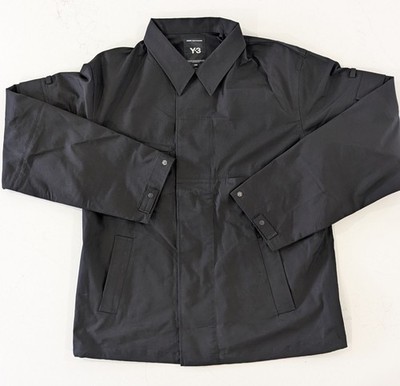 Adidas x Y-3 Field Shirt Jacket M Black JI7083 Techwear Yohji Yamamoto NWT $615