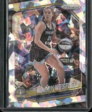 2025 Panini Prizm Maddy Westbeld Rookie Silver Cracked Ice Prizm #138